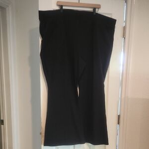 NWOT Torrid Sz 6 Flare Black Leggings With Pockets Comfy Yoga Casual Lounge Sexy
